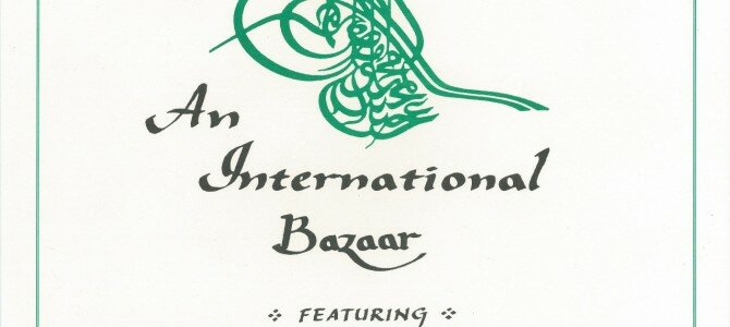 Join us this Saturday for MWA’s Annual International Bazaar!